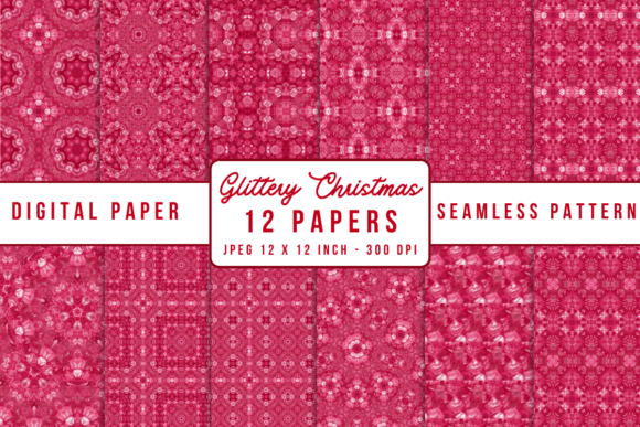 Christmas Digital Paper Patterns Design Review