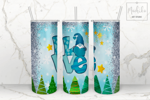 Cute Christmas Trees Skinny Tumbler Crafts Review