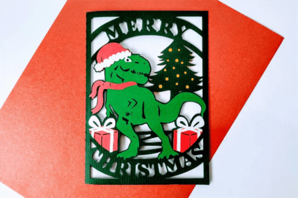 Dino Christmas SVGs: Print Templates Review