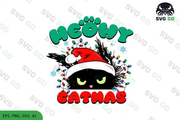 Meowy Catmas Christmas Sublimation SVG: A Designer's Take