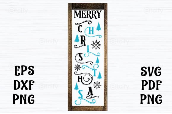 Merry Christmas Porch Sign SVG: A Designer's Review
