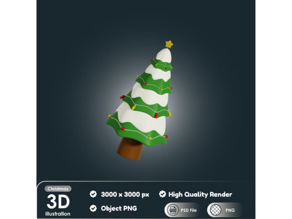 Pine Tree – 3D Christmas Icon: A Designer's Review