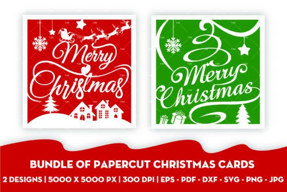 Review: Bundle of Papercut Christmas Cards for Embroidery