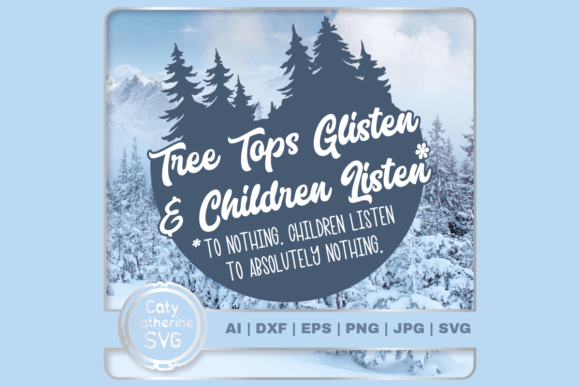 Tree Tops Glisten: A Crafts Asset for Blogs
