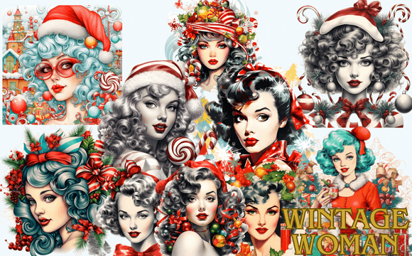 Vintage Woman Christmas Sublimation: A Designerβs Review